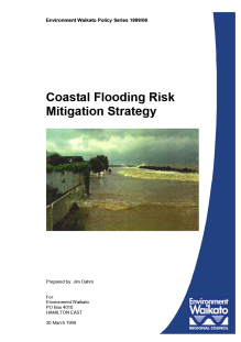1999 Report coastal flooding risks